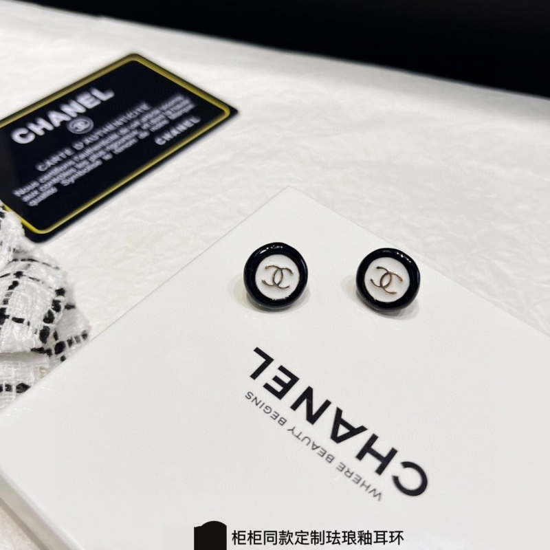 Ch*el earrings